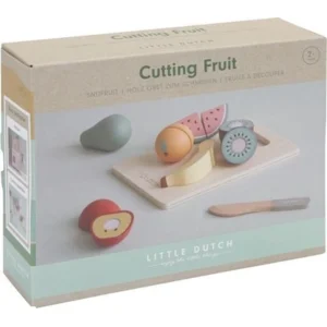 Snijset - Fruit - Hout - 8dlg. - Little Dutch