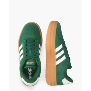 Adidas VL Court Bold JP6917 Groen/Wit Damessneakers