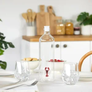 Waterfles Karaf Kreeft 1.2L Glas | Balvi
