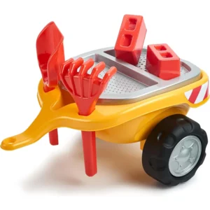 Falk - Super Builder - Loopwagen met aanhangwagen