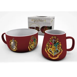 HARRY POTTER - Breakfast Set Mug + Bowl - Crests