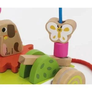 Kralenframe - Boerderij - Trekfiguur