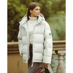 Mercer Amsterdam The Re-Puffer Lichtgrijs Jack