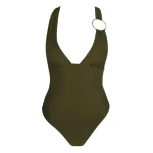 Sarda Lita voorgevormd badpak in kaki