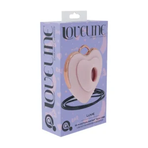 Loveline Luvie Hartvormige 2-In-1 Luchtdrukvibrator