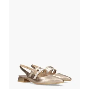 Hispanitas Dali Goud Dames Slingbackpumps