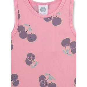 Sanetta meisjes Singlet: Kersen motief ( SAN.151 )