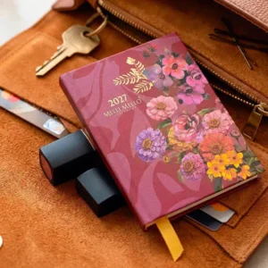 Agenda - Bloemenboeket - Terracotta - Melli Mello - 2027 - 04-AGE.MM.2705-1