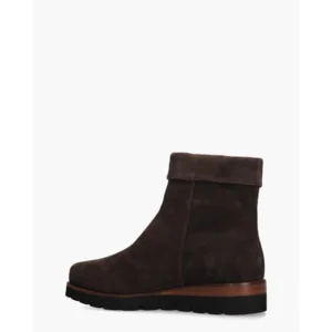 Di Lauro Nanet Donkerbruin Dames Enkelboots