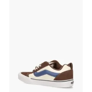 Vans Knu School Blauw/Bruin/Roomwit Herensneakers