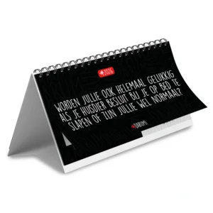 Bureau kalender - 2026 - Darum - 21x14cm