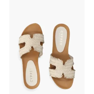 Cypres Wualy Beige Damesslippers