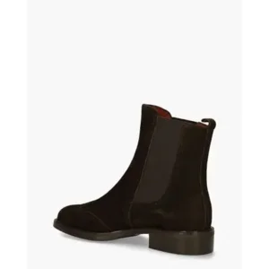 Lilian 12270 Donkerbruin Dames Chelseaboots