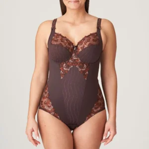 Prima Donna Body met beugel: Deauville, Ristretto, Europese maten ( PDO.133 )