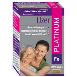 Mannavita ijzer Voedingssupplement