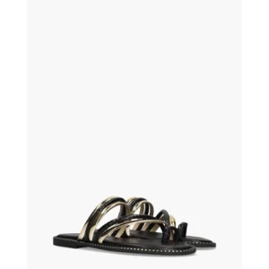 Vivian Ray Zinne Zwart Damesslippers