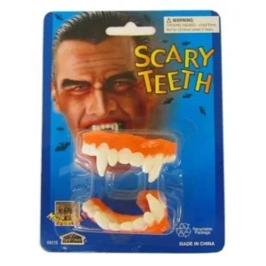 Latex prothese -  Gebit - Dracula