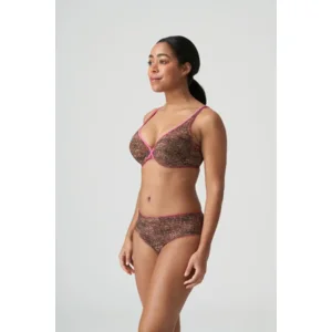 Prima Donna Twist Cafe Plume triangel bh in dierenprint