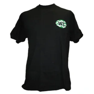 T-shirt - Westland - Zwart - Enkele opdruk - S