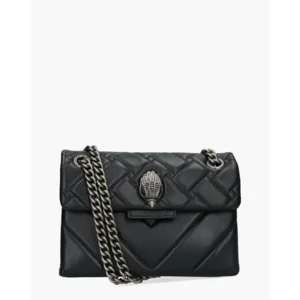 Kurt Geiger Leather Mini Kensington X Black