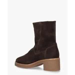 Dl-sport 5937 Donkerbruin Dames Enkelboots