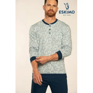 Eskimo Heren Pyjama: Alvar, 100% Katoen ( ESK.1757 )