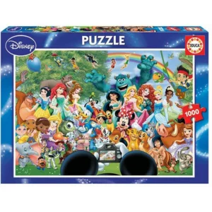 Educa puzzel - 1000 stukjes - De wondere wereld van Disney II