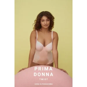 Prima Donna Twist Body: Voorgevormd: Knokke, Crystal Pink, Heartshape, europese maten ( PDO.161 )