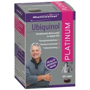 Mannavital Ubiquinol  Platinum 60 V caps