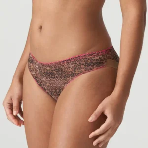 Prima Donna Twist Cafe Plume slip in dierenprint