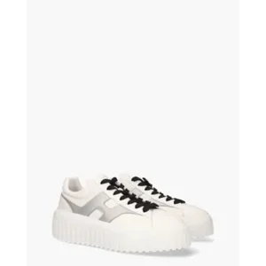 Hogan H-Stripes Wit/Zilver Damessneakers
