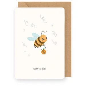 Wenskaart - Happy Bee-day