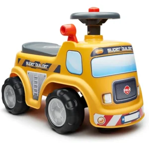 Falk - Super Builder - Loopwagen met aanhangwagen