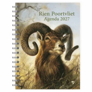 Agenda - Moeflon - Rien Poortvliet - Spiraal - 2027 - 17,6 x 23,8 cm