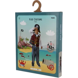 Kostuum - Piraat - 3dlg - mt.116/128