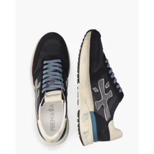 Premiata Mick 7716 Donkerblauw Herensneakers