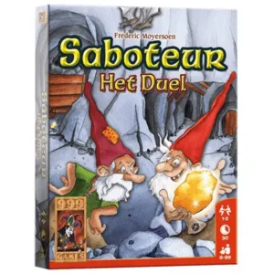 Spel - Kaartspel - Saboteur - Het duel - 8+