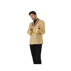 Kostuum - Colbert - Luxe - Goud - L