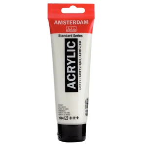 Acrylverf - 104 - Zink wit - Amsterdam - 120ml