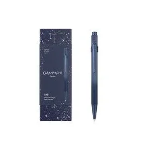 Caran d'Ache 849 Cosmic Blue Gold Balpen  0849124