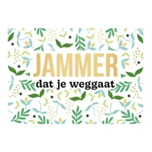 Kaart - Daisy - Jammer dat je weggaat  - DSY009-A