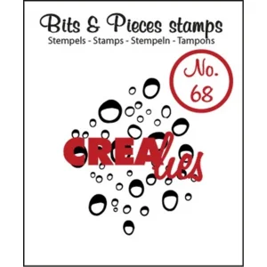 Crealies Clear stamp Bits & pieces steentjes -drupjes