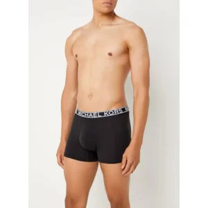 Michael Kors Mesh Tech 3-pack herenshorts in diepgroen