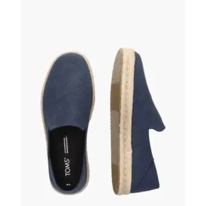 Toms Santiago Canvas Donkerblauw Herenloafers