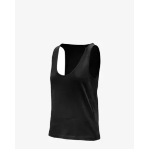 Lune Active Noa Linen Tank Zwart Dames Top