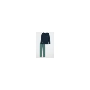 Schiesser – Fine Interlock - Pyjama – 178110 – Dark Blue