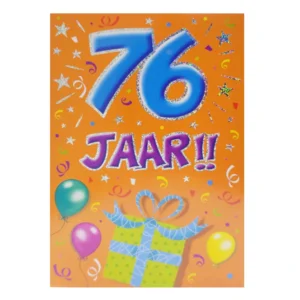 Kaart - That funny age - 76 Jaar - AT1045-B