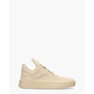 Filling Pieces Low Top Suede Beige Herensneakers