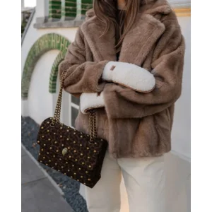 UGGfluff Scalloped Mitten Nimbus Dameswanten