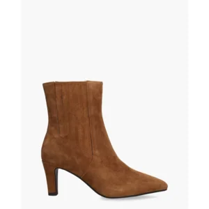 Di Lauro Calandra Cognac Dames Enkellaarsjes